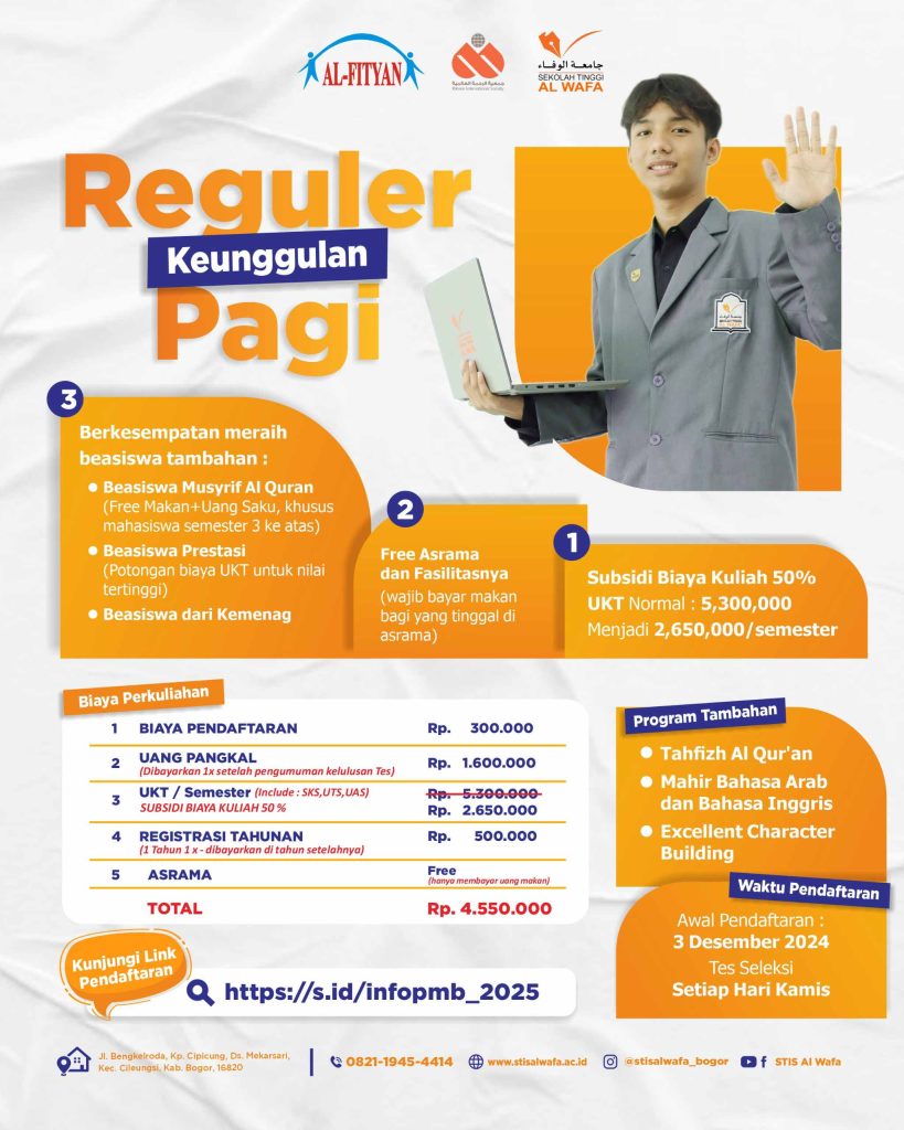 Kelas Reguler Pagi