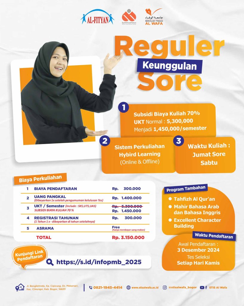 Kelas Reguler Sore